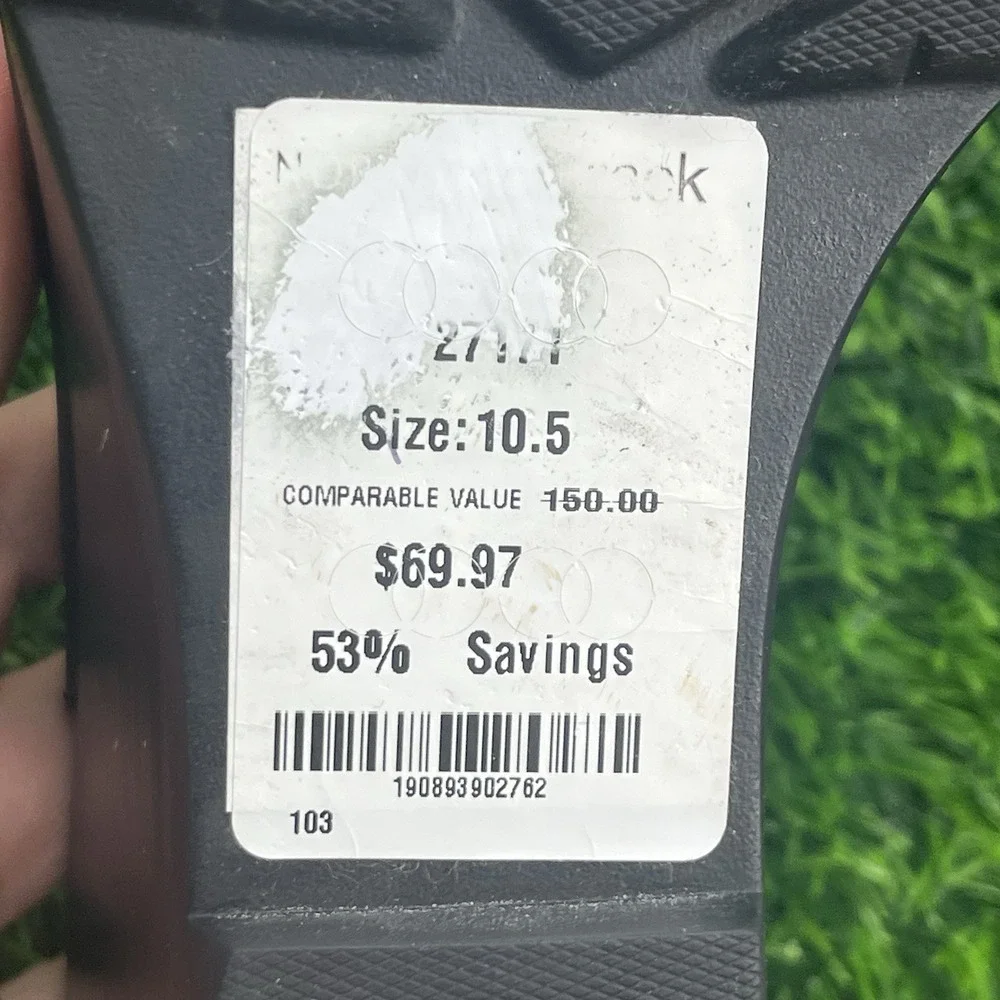 Sorel After Hour Black Leather Peep Toe Slingback Heeled Wedge Sandals Sz 10.5‎